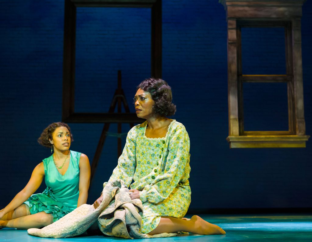 In an imaginary moment of regret, Violet shares a moment with her rival Dorcas.