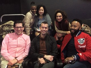 ANTS’ Director Courtney Baker Oliver (far right), Jasmine Guy and other members of the cast