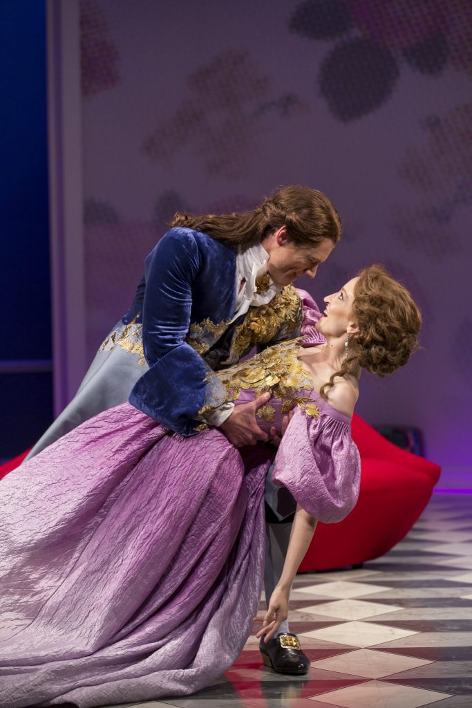 Frank finally ‘gets over’ as he swoons and spoons Celimene!