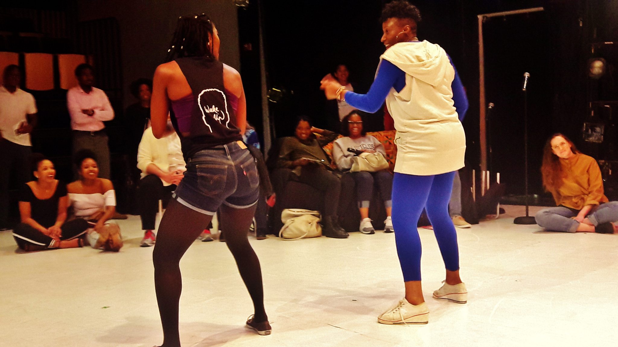 Someone’s Fly Grand Mom joined Shanice Mason to the delight of laid back audience members too shy to move.
